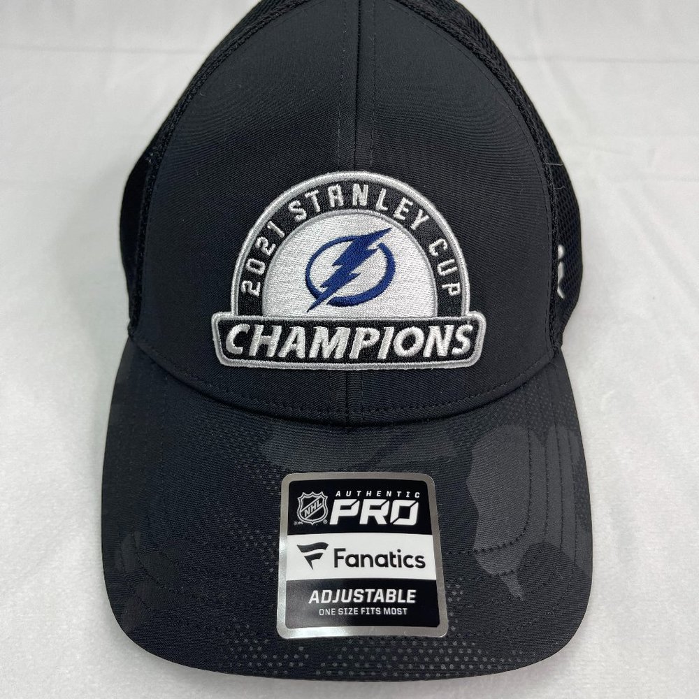 Tampa Bay Lightning 2021 Stanley Cup Champions Hat
